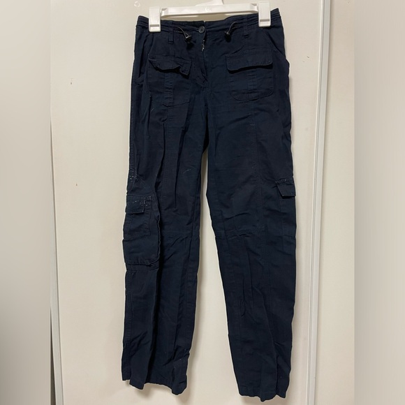 Navy blue Cargo Pants - Picture 1 of 2
